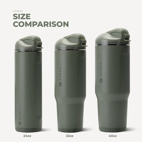 Ease2o 32oz | Compact Water Bottle with Straw & Chug Spout – Courtyard